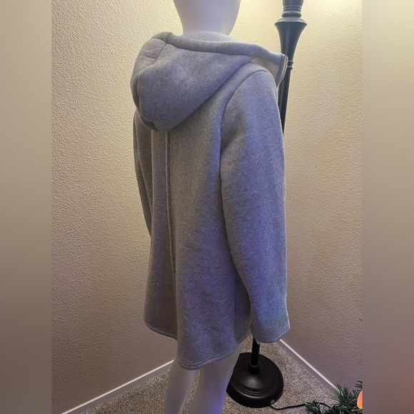 Avalanche Outdoor Supply Co. SUPER RARE reverse patched fleece jacket 🧥 hood - Picture 9 of 9